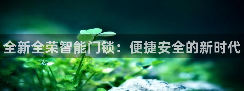sbo利记体育官网注册：全新全荣智能门锁：便捷安全的新时代