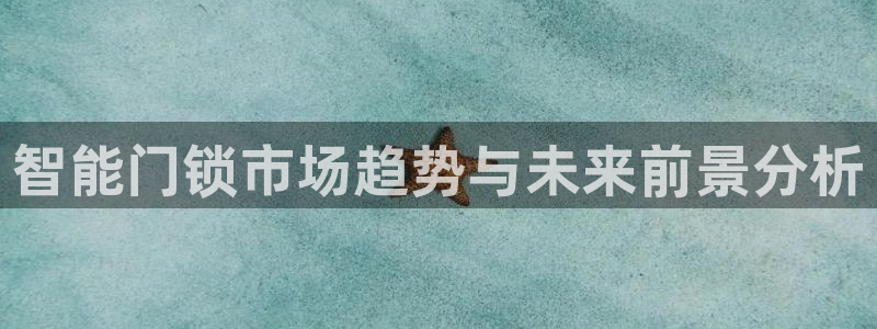 利记手机官网电子mg官方网站：智能门锁市场趋势与未来前景分析