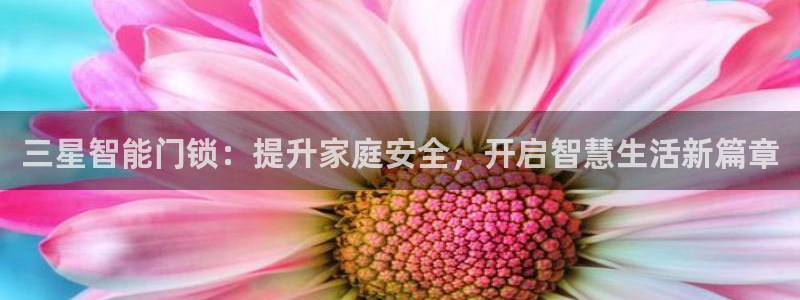 铂利记旗舰店官网：三星智能门锁：提升家庭安全，开启智慧生活新