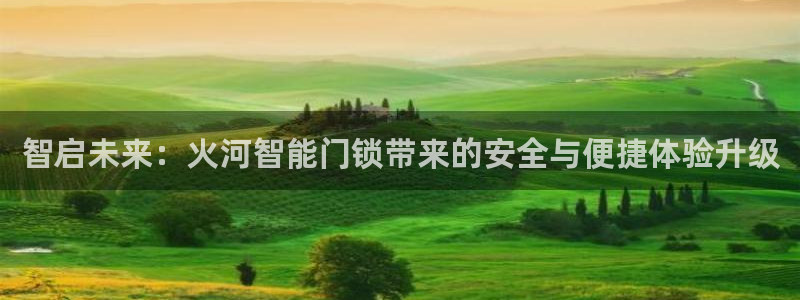 利记官网a：智启未来：火河智能门锁带来的安全与便捷体验升级