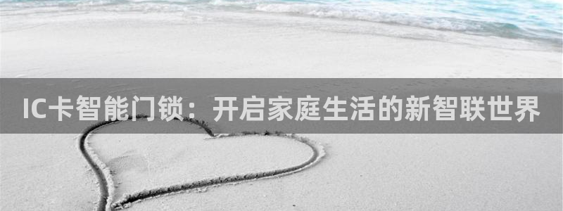 利记体育投注官网：IC卡智能门锁：开启家庭生活的新智联世界