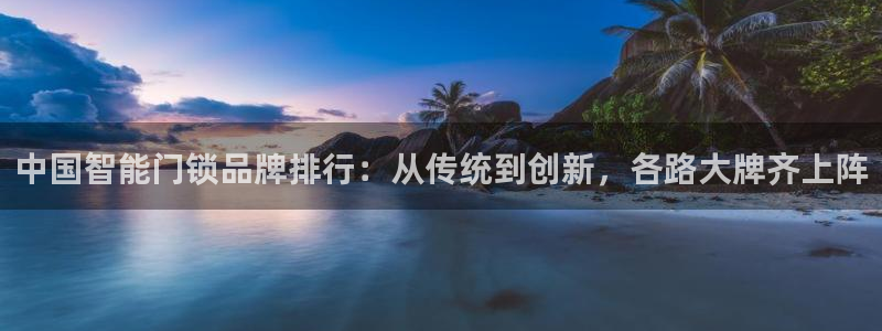 利记官网官方网站：中国智能门锁品牌排行：从传统到创新，各路大