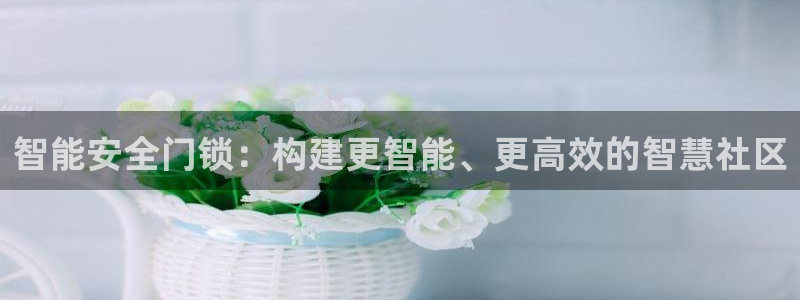 利记官网入口:智能安全门锁:构建更智能、更高效的智慧社区