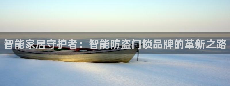 万利记官网电话：智能家居守护者：智能防盗门锁品牌的革新之路