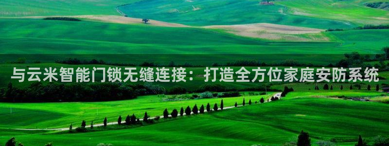 利记官网入口最新版：与云米智能门锁无缝连接：打造全方位家庭安