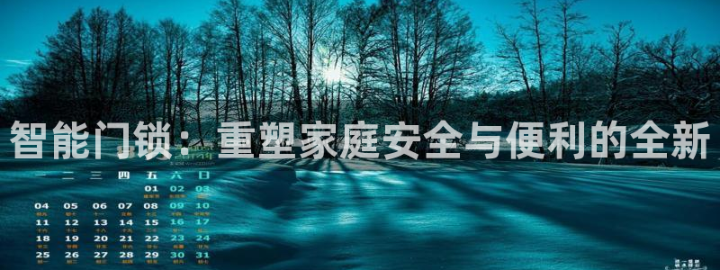 利记广告联盟官网：智能门锁：重塑家庭安全与便利的全新