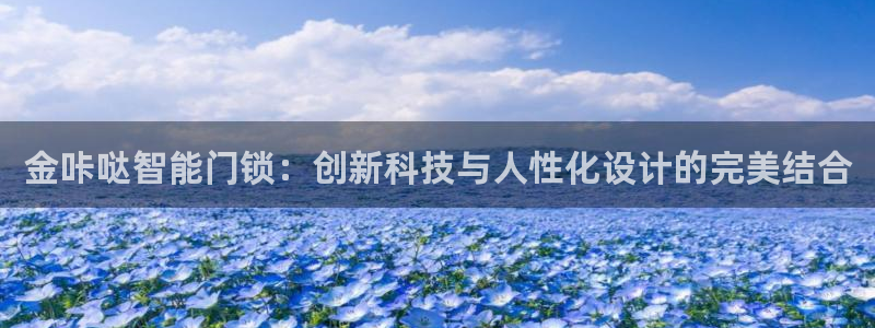 利记彩票官网hd71：金咔哒智能门锁：创新科技与人性化设计的